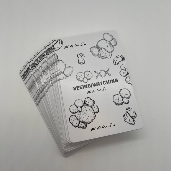 NIB RARE KAWS WATCHING/SEEING PLAYING DECK OF CARDS - Picture 2 of 13